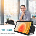 Quiberk for iPhone 12 Phone Case Slide Camera Cover Kickstand Hard Shockproof Armor Back Casing. 