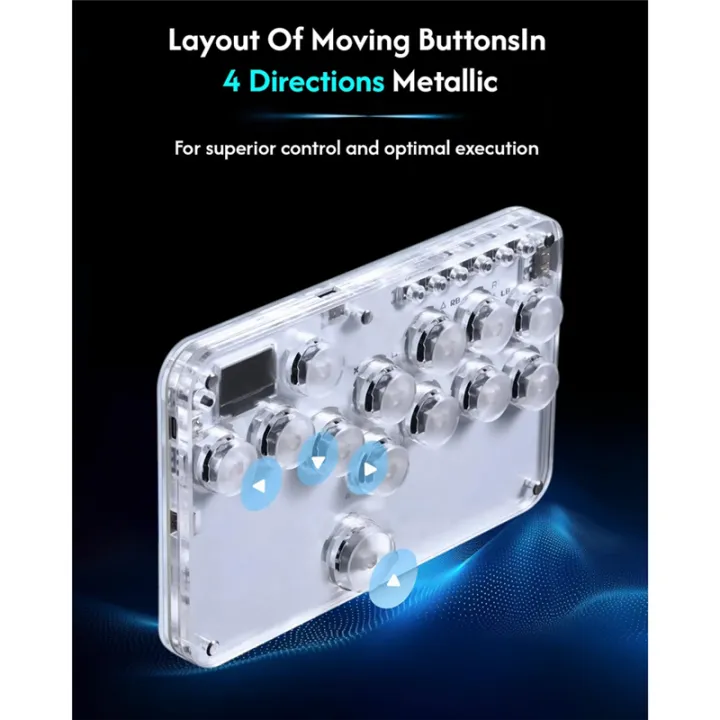13key Mini Keyboard Arcade Joystick Leverless Controller | Daraz.lk