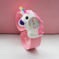 LibiFifty percent discount Cute Kids Watch Girl Pink Silicone Kawaii Cartoon Unicorn Dinosaur Tiger Arabic Digital Boy Quartz Wrist Watches Children Reloj. 
