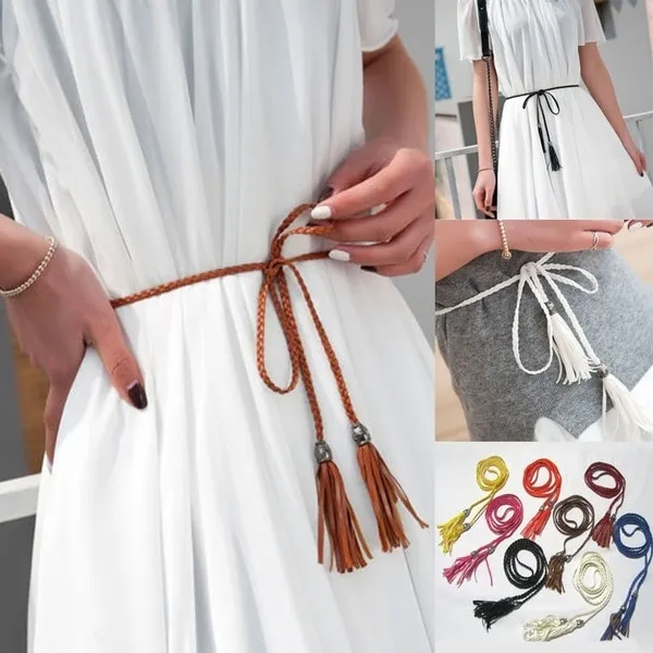 Boho%20Thin%20Waist%20Rope%20Belt%20Women%20Simple%20PU%20Leather%20Tassel%20Braided%20Self-Tie%20Belt%20135cm-175cm%20-%20Image%203