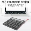 Numeric Keypad  Numpad  Keyboard Number Pad Electronic Calculator With 12 Digits LCD For PC Computer Laptop. 