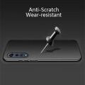 Biruiqu For LG Velvet 5G Shockproof Anti Slip Soft TPU Sandstone Matte Back Case Cover. 
