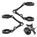 Motorcycle Headlight Bracket Mount Clamp 39mm-41mm CNC Fork Tube Spotlight Holder For Harley Cafe Racer Chopper Bobber Universal CVFHHH. 