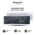 Jertech Jk520 Mechanical USB RGB Gaming full Keyboard. 