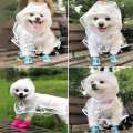 Clear Raincoat Rain Jacket Waterproof Coat for Samll Medium Dogs Teddy Shiba Dog Poncho Outdoor Walking Pet Clothes. 
