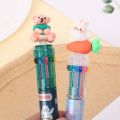 Random 1Pcs Cute Cute Cartoon Ballpoint Pens School Office Supply Stationery 10 Multicolored Pens Colorful Refill Student Pen Office Stationary Student Pen. 