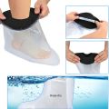 Waterproof Cast Cover Leg for Adult Ankle Shower Bath Watertight Foot Protector Wounds for Swimming Bath Accessories. 