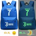 UEFA Champions League Backpack C Casual Bag 7 No. Double Shoulder CR7 Tusson Schoolbag Football Star Juve Sports Men ﹨. 