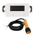 Digital 0-99999 Counter Gauge + Proximity Switch Sensor with Magnetic. 