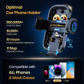 TOPK Car Phone Holder [Wider Clamp Metal Hook] Car Phone Mount [Thick Cases Friendly] Air Vent Clip Cell Phone Holder for All. 