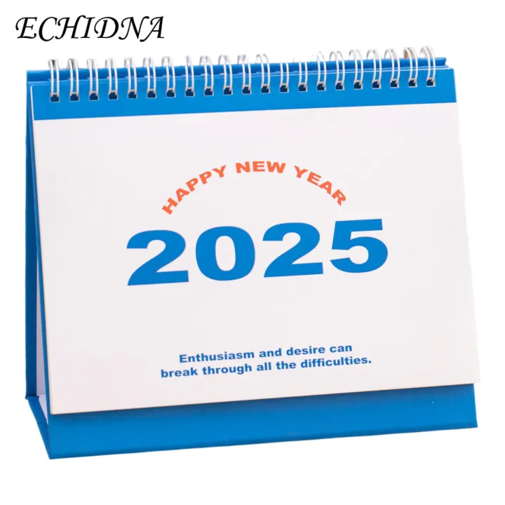 High-quality Paper Calendar 2025 Small Desk Calendar Monthly Planner for Home Office School Time Management Organizer Desktop Calendar 2025 Desk Calendar