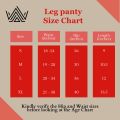 Women's Leg Panties Comfortable Slip-On Undergarment. 