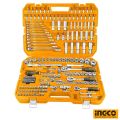 INGCO 216 Pcs Combination Tool Box Set. 