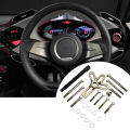 KOGEEK 13pcs Heavy Duty Steering Wheel Puller Set Harmonic Balancer Steering Wheel Puller Kit. 