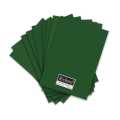Richard Bristol Board - 10 Sheets - Dark Green. 