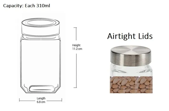 Spices%20Container%206%20x%20310ml%20/%20Spices%20Bottle%20Set%20Airtight%20Lid/%20Kitchen%20Canisters%20&%20Jars%20/%20Glass%20Storage%20Bottle%206%20/%20Spices%20Containers%20Set%20Glass%20/%20Glass%20Bottle%20Jar%20Set%20/%20Seasoning%20Jar%20/%20Kitchen%20Storage%20Containers%20/%20BPA%20Free%20Jars%20-%20Image%203
