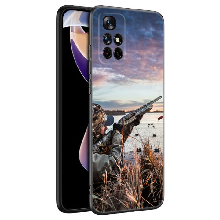 Hunting%20Hunter%20Animals%20Black%20Silicone%20Phone%20Case%20For%20Xiaomi%20Redmi%20Note%2010%2011%2011S%2012%2013%204G%208%209%2011T%20Pro%205G%20Plus%208T%209S%2010S%2012S%20-%20Image%202