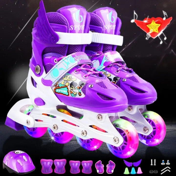 Children's%20The%20Skating%20Shoes%20Full%20Set%20Children's%20Skates2-3-4-5-6-7-8-9-10Adjustable%20Size%20for%20Boys%20and%20Girls%20-%20Image%208