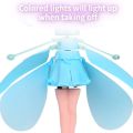 Elsa Toy Frozen Princess Fairy Magical Flying Suspended Control Colorful Lights Flying Dolls Girls Toys for Birthday Gift. 