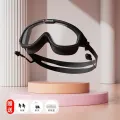 HD Professional Men's and Women's Swimming Prescription Swimming Goggles Anti-Fog Waterproof Children's Diving Cover Equipment Swimming Cap Large Frame. 