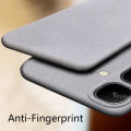 (Free Tempered Glass)Biruiqu For Infinix Smart 10 Shockproof Anti Slip Soft TPU Sandstone Matte Back Case Cover. 