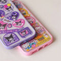 Sanrio Hello Kitty Kuromi Cartoon Phone Cases For iPhone 15 14 13 12 11 Pro Max XR XS 8 Plus Y2k Cute Soft Back Cover Girl Gifts HoneyYami.