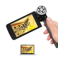 Handheld Digital Microscope with 4 Inch Screen Electronic FHD Video Microscope, Supports Windows PC. 