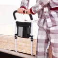 Bed Aid Support Handrail Adjustable Anti Slip Bed Rail for Home. 