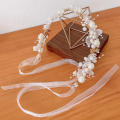 Headwear Children'S Headwear Girls' Hair Band Pearl Hairband Flower Garland Pearl Hair Headdress Pearl Hair Band. 