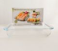 Baking Dish 1L Pyrex Glass High Boron Heat Resistant Glass Cake Plate Oven Bakeware Dessert Dish​ Kitchenware. 