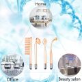 4 in 1 Portable Handheld High Frequency Facial Beauty Machine Skin Therapy Wand Machine for Acne Treatment Skin Tightening. 