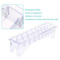 Barbertop 8 Grid Guide Limit Comb Storage Box Barber Electric Hair Clipper Rack Holder Organizer Case Salon Hairdressing Tools. 