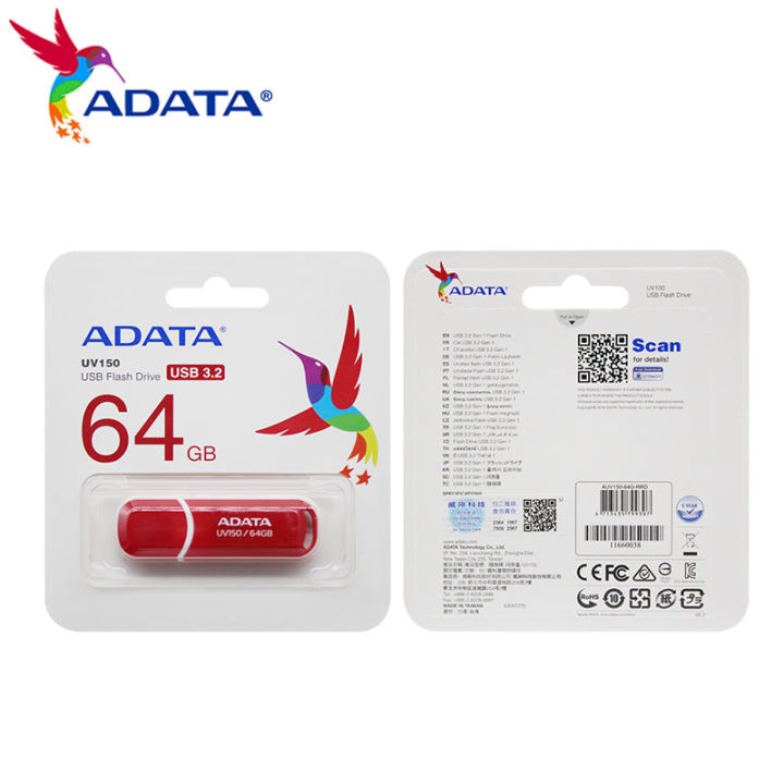 Original%20ADATA%20UV150%20USB%20Flash%20Drive%2064GB%2032GB%20High%20Speed%20USB%203.2%20Flash%20Drive%20Red%20Pen%20Drive%20for%20Computer%20U%20Disk%20-%20Image%205