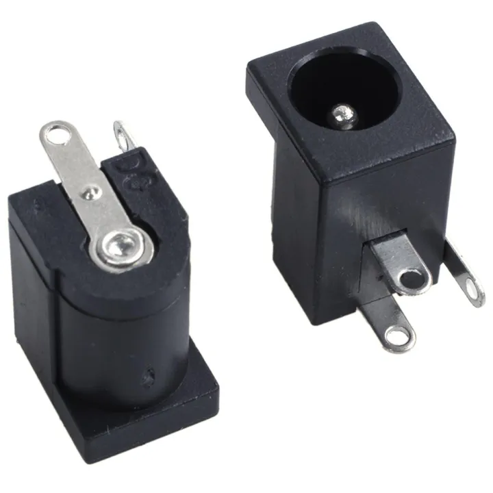 Spring Jack Pcb PCB Power Jacks-45 x DC Power Jacks-black | Daraz.lk