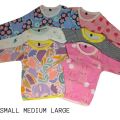 LONG SLEEVE TSHIRT FOR KIDS HOME WEAR 03 PIECES UNISEX. 