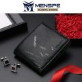 MENSPE Men Short Wallet RFID Block Wallet Plaid Retro Short Wallet Coin Wallets Soft PU Wallet Multi-Card Position ID Credit Cards Holders Coin Bag Business Wallets. 