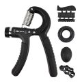 Hand Gripper Set with Adjustable Resistance, Strength Trainer, Counting Forearm Strengthener, Workout Kit, 5 Packs. 