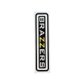 【Exclusive Offer】1Pcs New Universal Vinyl Car Aticker Funny BRAZZERS Car Text Stickers Auto Window Decals Foe Car Styling Decoration 4.9*22.5cm. 