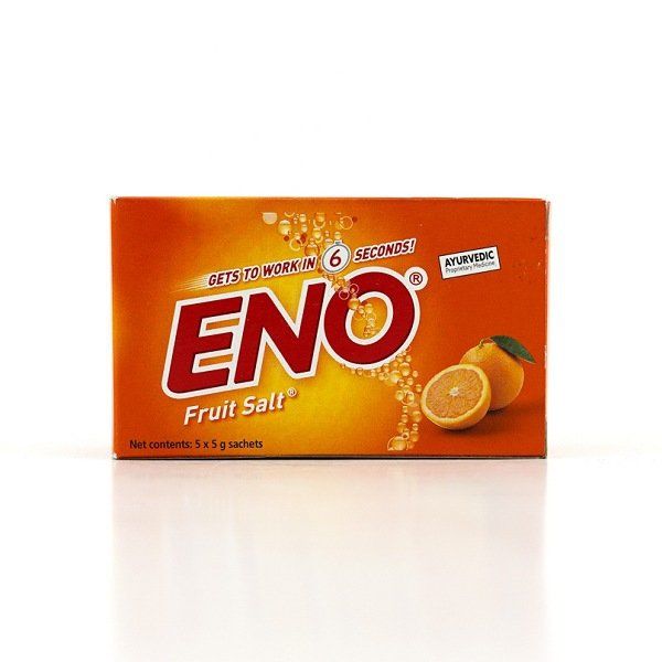 Eno Orange Flavour 5 Sachets - Effervescent Indigestion Relief Pack