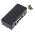 【SkinHorizon】ESCAM 4 Port POE Injector For CCTV Surveillance IP Cameras Power Over Ethernet Adapter. 