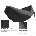 Camping Hammock Double Single Lightweight Hammock with Hanging Ropes for Backpacking Hiking Travel Beach Garden. 