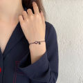 Black Planet Stars Gothic Punk Adjustable Bracelet For Women Girls Luxury Jewelry Dainty Gift Luolong. 