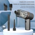 4 IN 1 Portable Rechargeable Home and Car Vacuum Cleaner. 