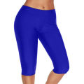 Women High Waisted Yoga Pants Squat Proof Cropped Training Tights Female Sports Fitness Gym Flex Capri Leggings For Ladies. 