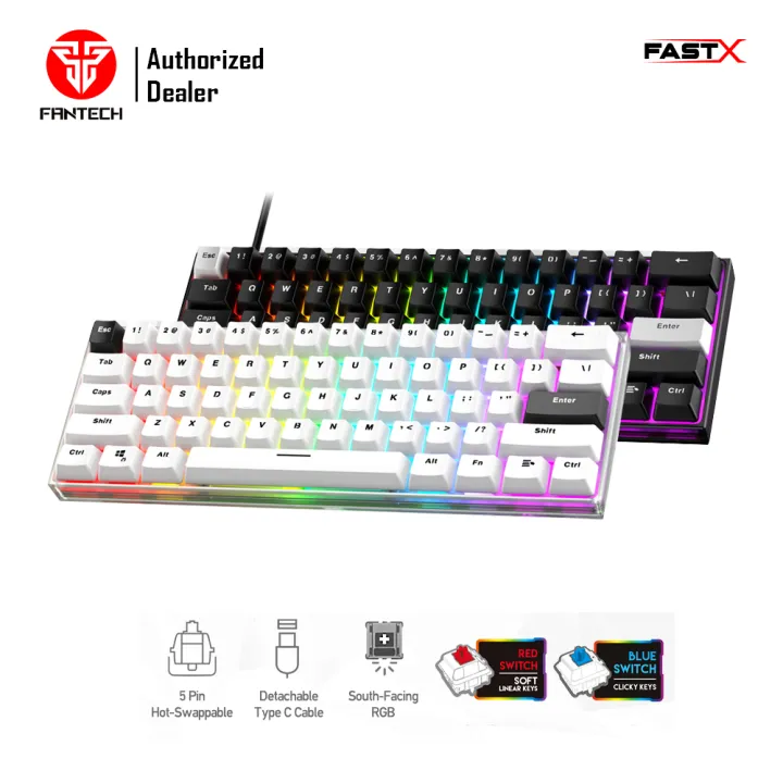 Fantech Maxfit61 mk857 Frost Mechanical keyboard