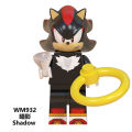 Compatible with LEGO building blocks minifigures children's gifts WM6086 Sonic Kid Shadow Sonic Ribi. 