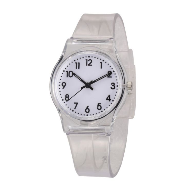 【New arrival】30M Children Watch Casual Transparent Jelly Kids Boys Girls Wrist Watches clock relogio montre enfant