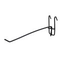Sturdy Storage Racks Supermarket Retail Shop Shelf Hook Jewelry Hole Board Plate Hanger Display Hanging Hooks. 