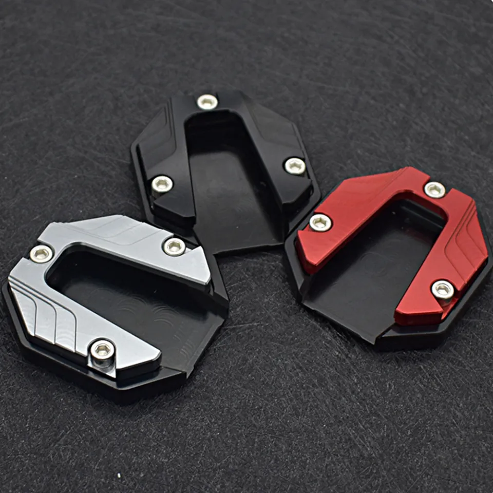 Motorcycle Kickstand Extender / Side Stand Pad - Foot Support Bracket