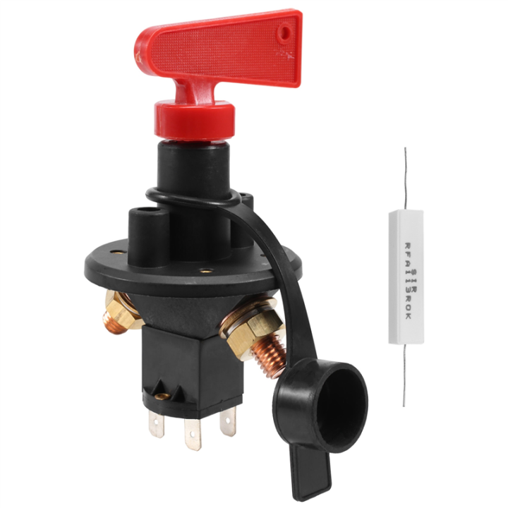 Kqueebee Battery Isolator Racing Accessories Master Battery Isolator Cut Out/Off Kill Switch FIA Type Kit Car Race Rally